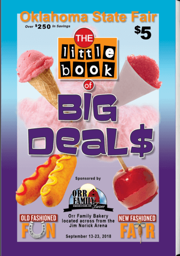 state fair coupon book oklahoma